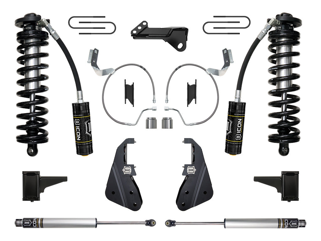 ICON Vehicle Dynamics K63171 - 23-25 FORD F250/F350 4-5.5" STAGE 1 COILOVER CONVERSION SYSTEM 6