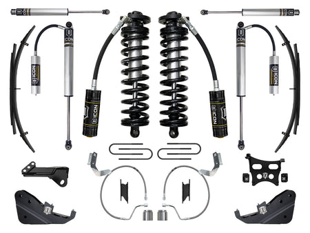 ICON Vehicle Dynamics K63172L - 23-25 FORD F250/F350 4-5.5" STAGE 2 COILOVER CONVERSION SYS W/ EXPANSION PACKS 6