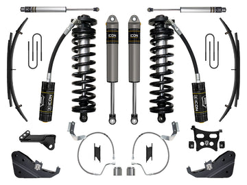 ICON Vehicle Dynamics K63173L - 23-25 FORD F250/F350 4-5.5" STAGE 3 COILOVER CONVERSION SYS W/ EXPANSION PACKS 6