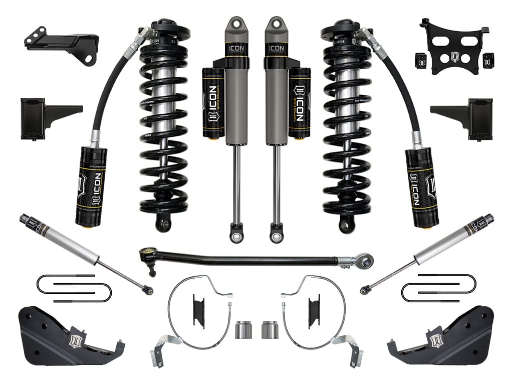 ICON NA ICON Vehicle Dynamics K63174 - 23-25 FORD F250/F350 4-5.5" STAGE 4 COILOVER CONVERSION SYSTEM