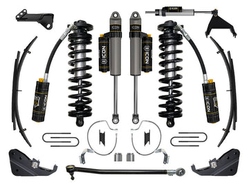 ICON Vehicle Dynamics K63175L - 23-25 FORD F250/F350 4-5.5" STAGE 5 COILOVER CONVERSION SYS W/ EXPANSION PACKS 6