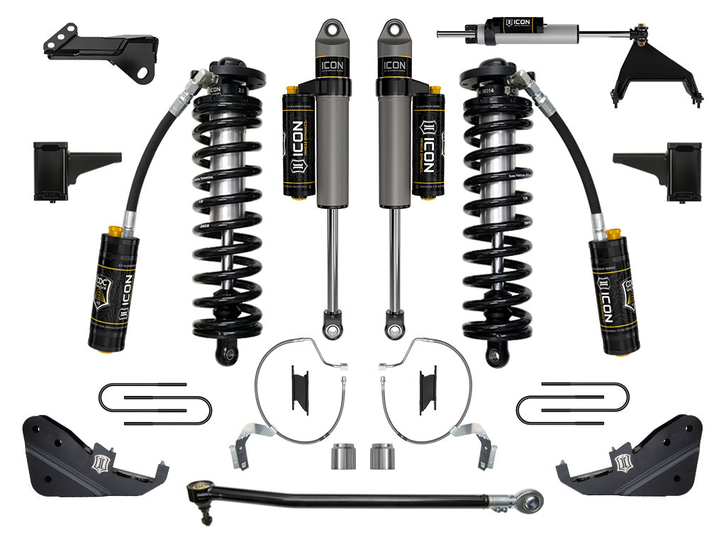 ICON Vehicle Dynamics K63175 - 23-25 FORD F250/F350 4-5.5" STAGE 5 COILOVER CONVERSION SYSTEM 3
