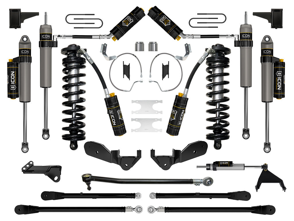 ICON Vehicle Dynamics K63177 - 23-25 FORD F250/F350 4-5.5" STAGE 7 COILOVER CONVERSION SYSTEM 2