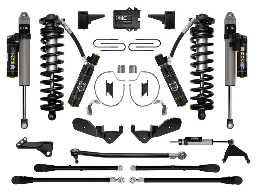 ICON Vehicle Dynamics K63178 - 23-25 FORD F250/F350 4-5.5" STAGE 8 COILOVER CONVERSION SYSTEM 9