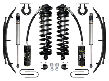 ICON Vehicle Dynamics K63181 - 08-10 FORD F250/F350 2.5-3" STAGE 1 COILOVER CONVERSION SYSTEM W EXPANSION PACK 3