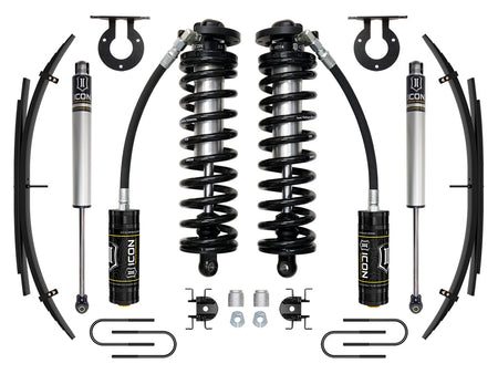 ICON Vehicle Dynamics K63181 - 08-10 FORD F250/F350 2.5-3" STAGE 1 COILOVER CONVERSION SYSTEM W EXPANSION PACK 3