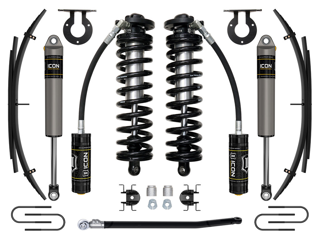 ICON Vehicle Dynamics K63182 - 08-10 FORD F250/F350 2.5-3" STAGE 2 COILOVER CONVERSION SYSTEM W EXPANSION PACK 3
