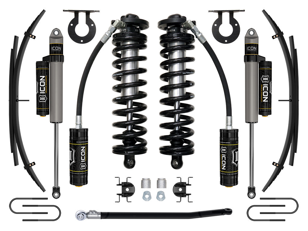 ICON Vehicle Dynamics K63183 - 08-10 FORD F250/F350 2.5-3" STAGE 3 COILOVER CONVERSION SYSTEM W EXPANSION PACK 3