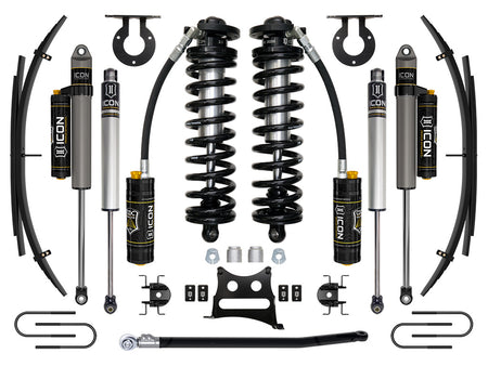 ICON Vehicle Dynamics K63184 - 08-10 FORD F250/F350 2.5-3" STAGE 4 COILOVER CONVERSION SYSTEM W EXPANSION PACK 2