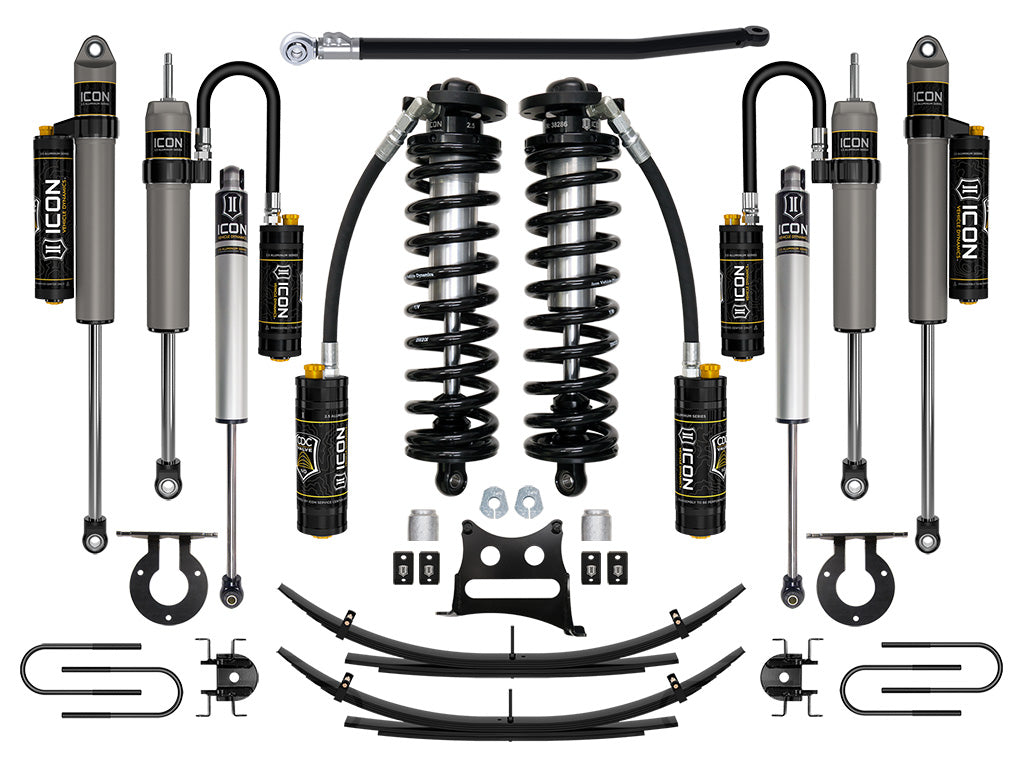 ICON Vehicle Dynamics K63185 - 08-10 FORD F250/F350 2.5-3" STAGE 5 COILOVER CONVERSION SYSTEM W EXPANSION PACK 2