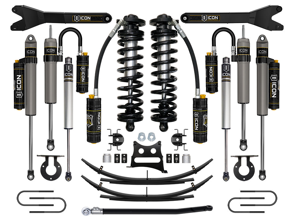 ICON Vehicle Dynamics K63186 - 08-10 FORD F250/F350 2.5-3" STAGE 6 COILOVER CONVERSION SYSTEM W EXPANSION PACK 2
