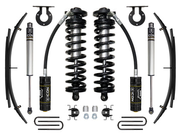 ICON Vehicle Dynamics K63191 - 11-16 FORD F250/F350 2.5-3" STAGE 1 COILOVER CONVERSION SYSTEM W EXPANSION PACK 2