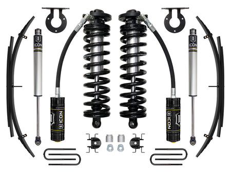 ICON Vehicle Dynamics K63191 - 11-16 FORD F250/F350 2.5-3" STAGE 1 COILOVER CONVERSION SYSTEM W EXPANSION PACK 2