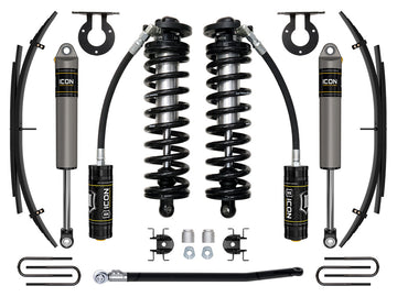ICON Vehicle Dynamics K63192 - 11-16 FORD F250/F350 2.5-3" STAGE 2 COILOVER CONVERSION SYSTEM W EXPANSION PACK 2