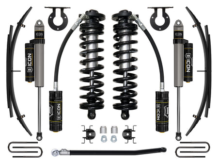 ICON Vehicle Dynamics K63193 - 11-16 FORD F250/F350 2.5-3" STAGE 3 COILOVER CONVERSION SYSTEM W EXPANSION PACK 2