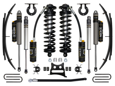 ICON Vehicle Dynamics K63194 - 11-16 FORD F250/F350 2.5-3" STAGE 4 COILOVER CONVERSION SYSTEM W EXPANSION PACK 3