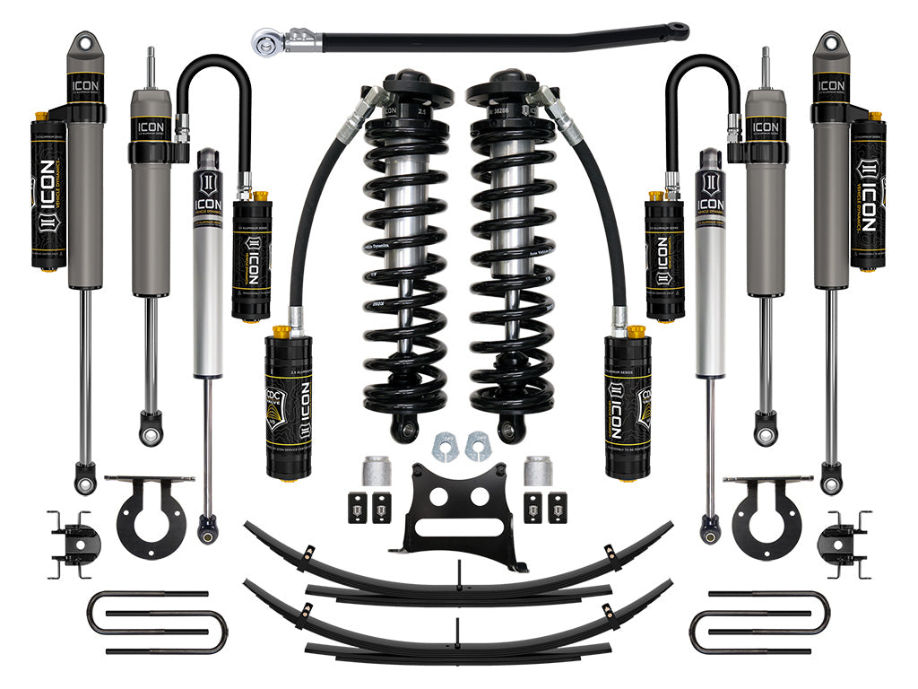 ICON Vehicle Dynamics K63195 - 11-16 FORD F250/F350 2.5-3" STAGE 5 COILOVER CONVERSION SYSTEM W EXPANSION PACK 3