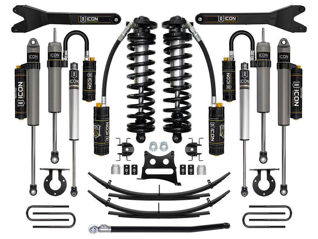 ICON Vehicle Dynamics K63196 - 11-16 FORD F250/F350 2.5-3" STAGE 6 COILOVER CONVERSION SYSTEM W EXPANSION PACK 3