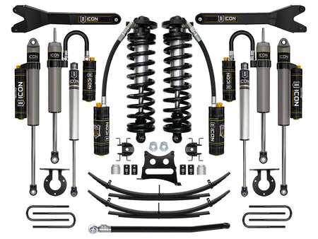 ICON Vehicle Dynamics K63196 - 11-16 FORD F250/F350 2.5-3" STAGE 6 COILOVER CONVERSION SYSTEM W EXPANSION PACK 3