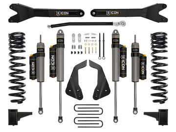 ICON Vehicle Dynamics K64503R - 05-07 FORD F250/F350 4.5" STAGE 4 SUSPENSION SYSTEM W RADIUS ARM 3