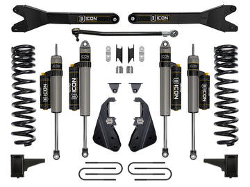ICON Vehicle Dynamics K64514R - 17-19 FORD F250/F350 4.5" STAGE 4 SUSPENSION SYSTEM W RADIUS ARM 4