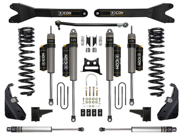 ICON Vehicle Dynamics K64515R - 17-19 FORD F250/F350 4.5" STAGE 5 SUSPENSION SYSTEM W RADIUS ARM 4