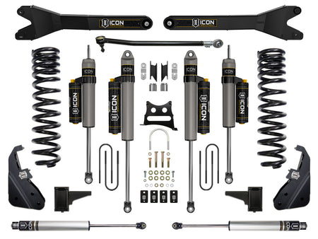 ICON Vehicle Dynamics K64515R - 17-19 FORD F250/F350 4.5" STAGE 5 SUSPENSION SYSTEM W RADIUS ARM 4