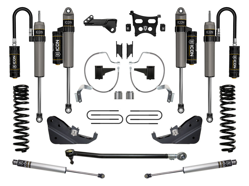 ICON Vehicle Dynamics K64534 - 23-25 FORD F250/F350 4.5" STAGE 4 SUSPENSION SYSTEM GAS