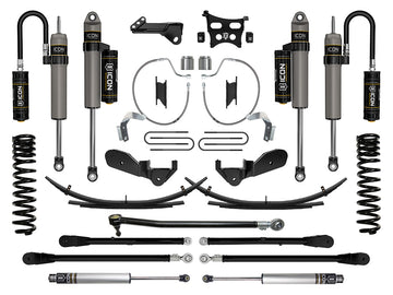 ICON Vehicle Dynamics K64536L - 23-25 FORD F250/F350 4.5" STAGE 6 SUSPENSION SYSTEM GAS W/ EXPANSION PACKS