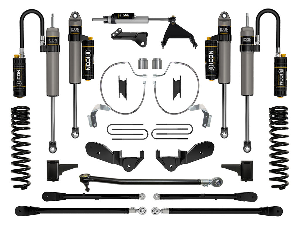 ICON Vehicle Dynamics K64537 - 23-25 FORD F250/F350 4.5" STAGE 7 SUSPENSION SYSTEM GAS