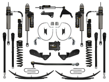 ICON Vehicle Dynamics K64538L - 23-25 FORD F250/F350 4.5" STAGE 8 SUSPENSION SYSTEM GAS W/ EXPANSION PACKS 8