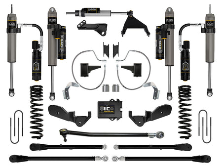 ICON Vehicle Dynamics K64538 - 23-25 FORD F250/F350 4.5" STAGE 8 SUSPENSION SYSTEM GAS 8
