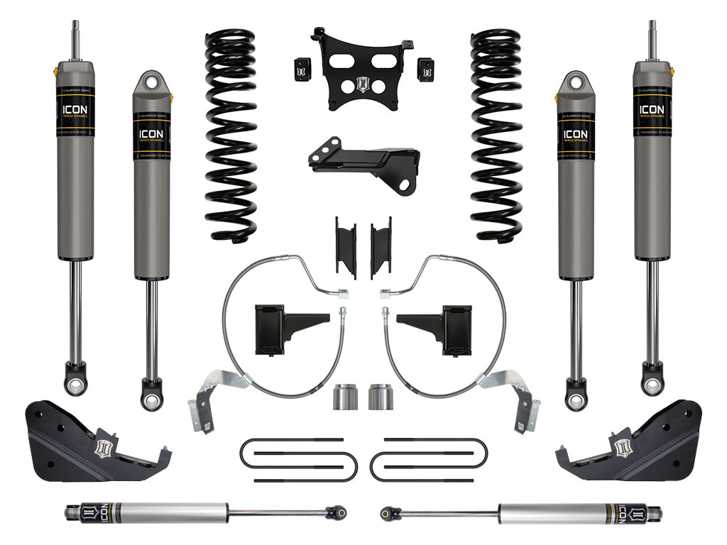 ICON Vehicle Dynamics K64543 - 23-25 FORD F250/F350 4.5" STAGE 3 SUSPENSION SYSTEM DIESEL