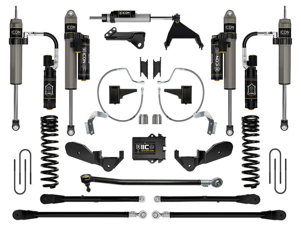 ICON Vehicle Dynamics K64548 - 23-25 FORD F250/F350 4.5" STAGE 8 SUSPENSION SYSTEM DIESEL 3