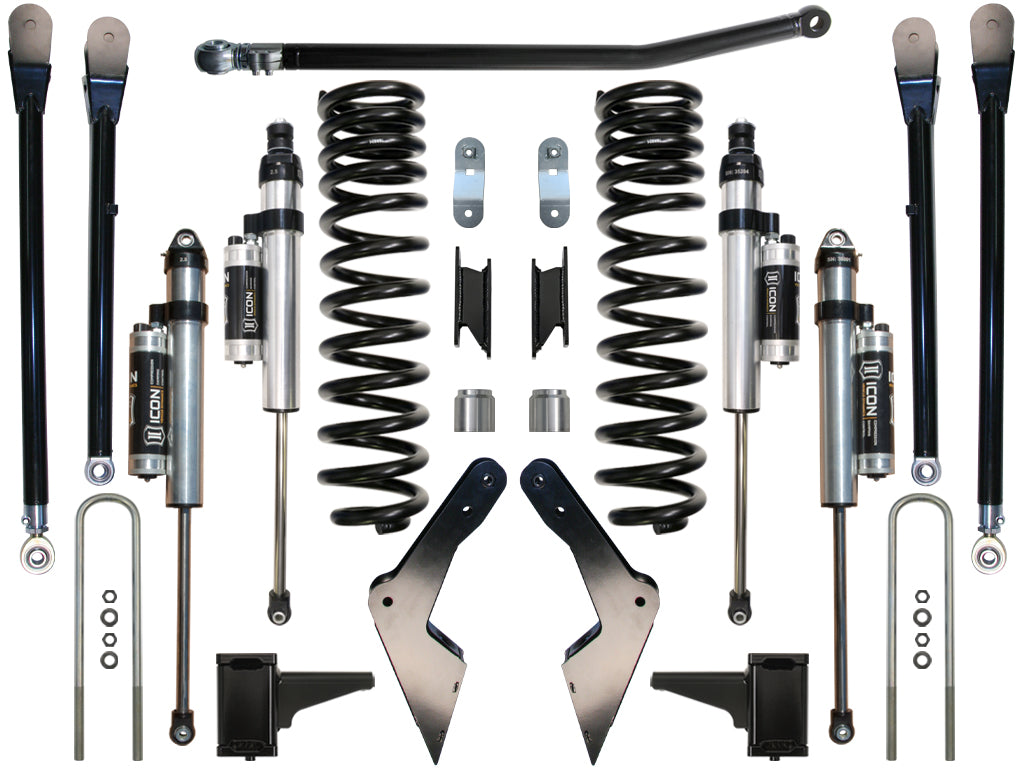 ICON Vehicle Dynamics K64553 - 08-10 FORD F250/F350 4.5" STAGE 4 SUSPENSION SYSTEM 2