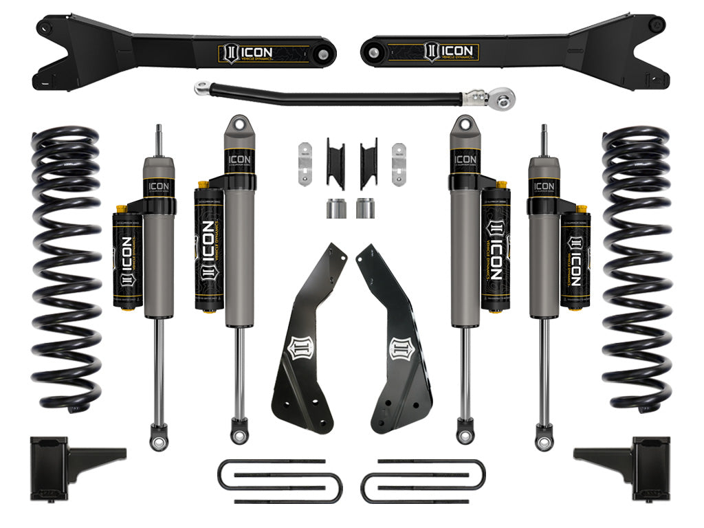 ICON Vehicle Dynamics K64563R - 11-16 FORD F250/F350 4.5" STAGE 4 SUSPENSION SYSTEM W RADIUS ARM 1