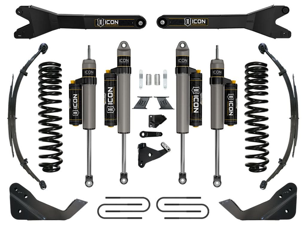 ICON Vehicle Dynamics K67104R - 05-07 FORD F250/F350 7" STAGE 5 SUSPENSION SYSTEM W RADIUS ARM 3
