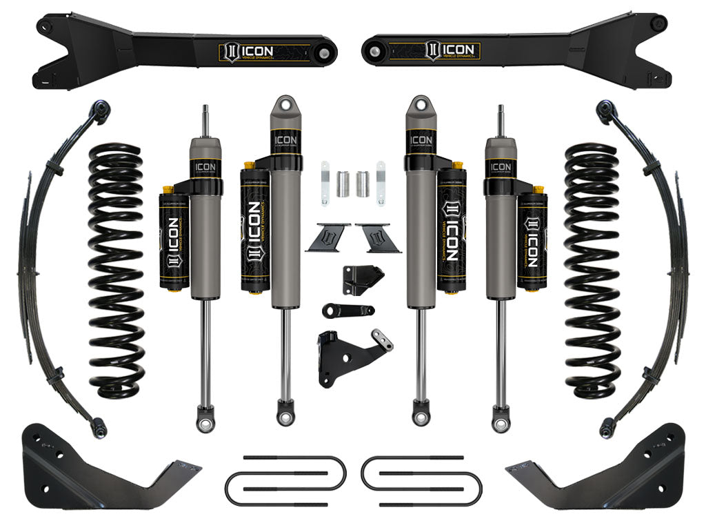 ICON Vehicle Dynamics K67104R - 05-07 FORD F250/F350 7" STAGE 5 SUSPENSION SYSTEM W RADIUS ARM 3