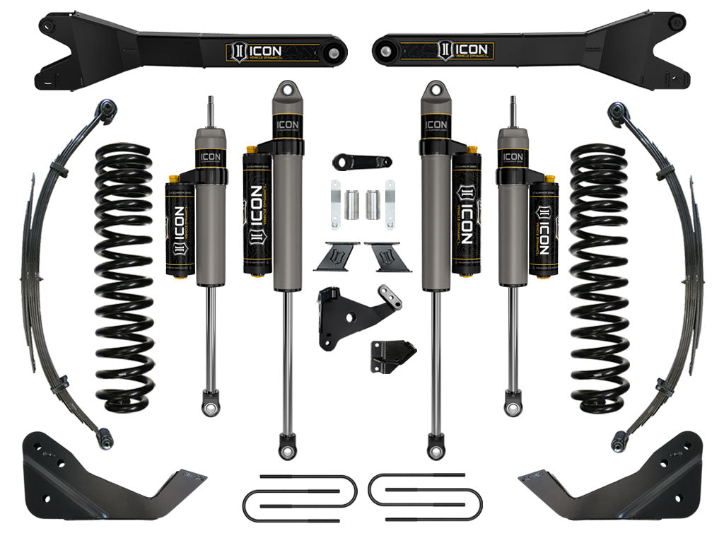 ICON Vehicle Dynamics K67204R - 08-10 FORD F250/F350 7" STAGE 5 SUSPENSION SYSTEM W RADIUS ARM 3
