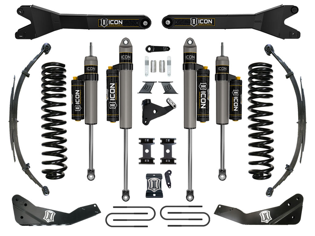 ICON Vehicle Dynamics K67304R - 11-16 FORD F250/F350 7" STAGE 5 SUSPENSION SYSTEM W RADIUS ARM 4