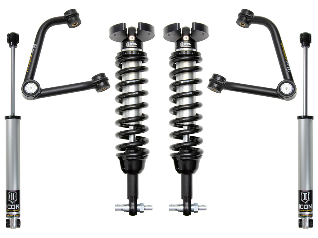 ICON Vehicle Dynamics K73062T - 19-23 GM 1500 1.5-3.5" STAGE 2 SUSPENSION SYSTEM W TUBULAR UCA 4