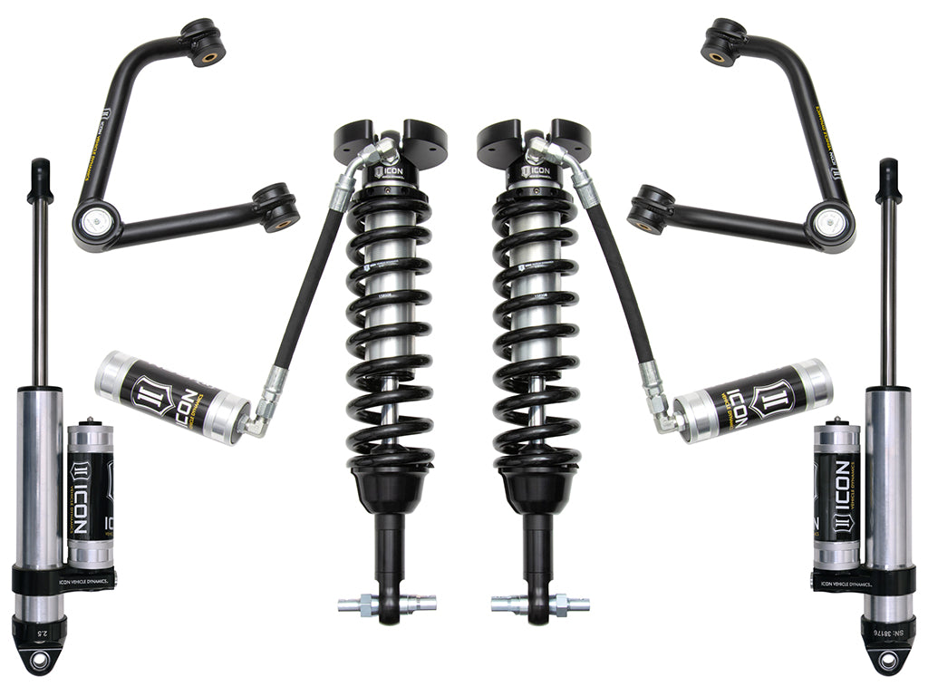 ICON Vehicle Dynamics K73063T - 19-23 GM 1500 1.5-3.5" STAGE 3 SUSPENSION SYSTEM W TUBULAR UCA 2