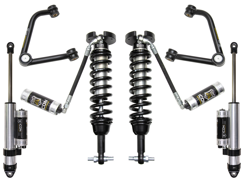 ICON Vehicle Dynamics K73064T - 19-23 GM 1500 1.5-3.5" STAGE 4 SUSPENSION SYSTEM W TUBULAR UCA 4