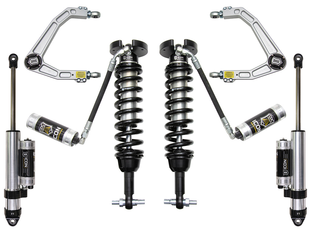 ICON Vehicle Dynamics K73064 - 19-23 GM 1500 1.5-3.5" STAGE 4 SUSPENSION SYSTEM W BILLET UCA 4