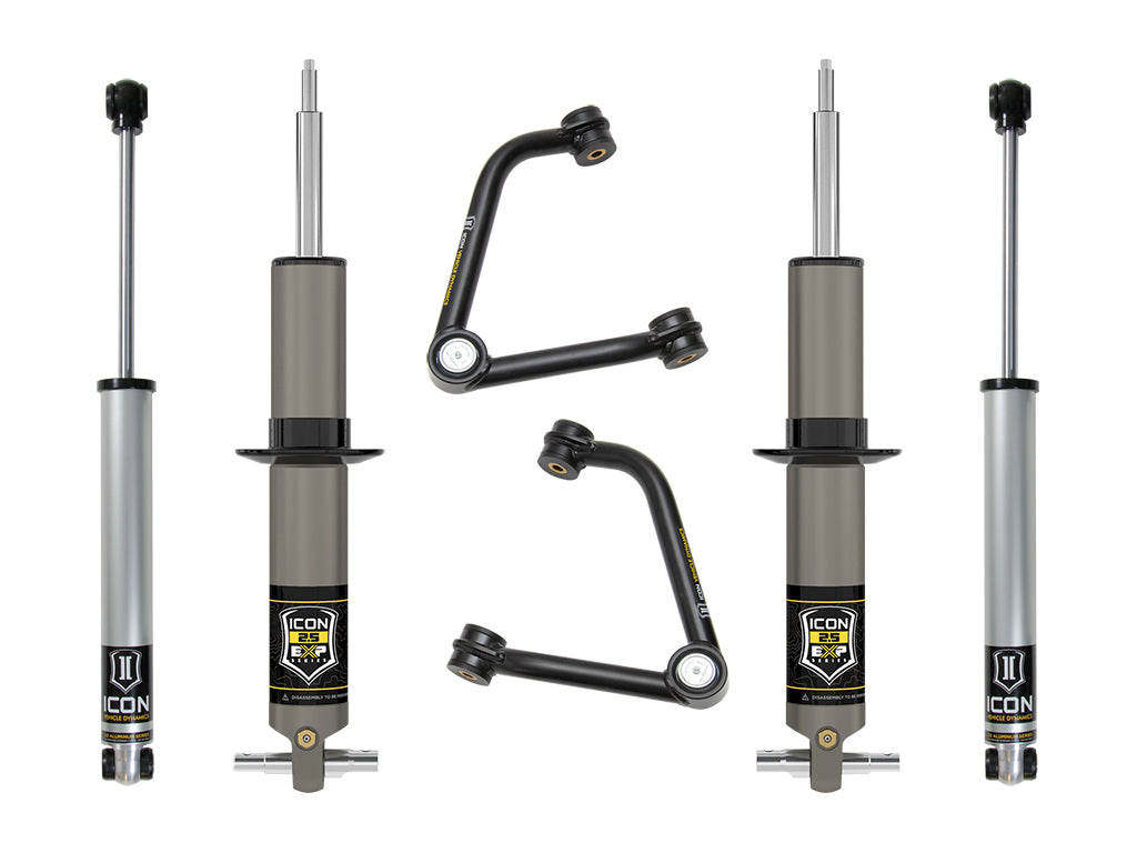 ICON Vehicle Dynamics K73072T - 19-23 GM 1500 2.38-3.75" STAGE 2 EXP SUSPENSION SYSTEM W TUBULAR UCA 7
