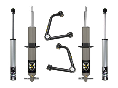 ICON Vehicle Dynamics K73072T - 19-23 GM 1500 2.38-3.75" STAGE 2 EXP SUSPENSION SYSTEM W TUBULAR UCA 7