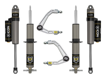 ICON Vehicle Dynamics K73073 - 19-23 GM 1500 2.38-3.75" STAGE 3 EXP SUSPENSION SYSTEM W BILLET UCA 7