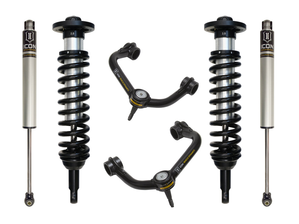 ICON Vehicle Dynamics K93002T - 09-13 FORD F150 4WD 0-2.63" STAGE 2 SUSPENSION SYSTEM W TUBULAR UCA 2