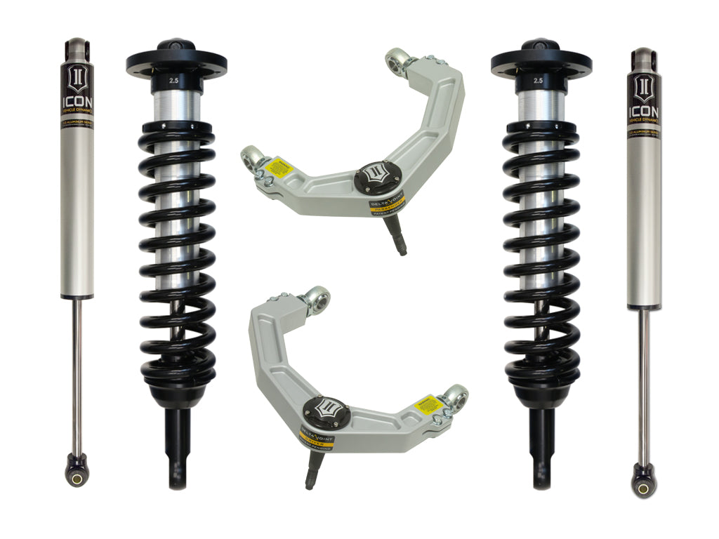 ICON Vehicle Dynamics K93002 - 09-13 FORD F150 4WD 0-2.63" STAGE 2 SUSPENSION SYSTEM W BILLET UCA 2