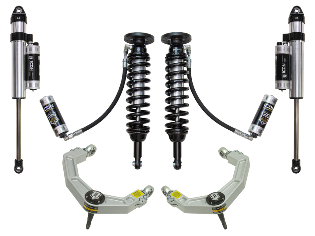 ICON Vehicle Dynamics K93005 - 09-13 FORD F150 4WD 1.75-2.63" STAGE 5 SUSPENSION SYSTEM W BILLET UCA 2